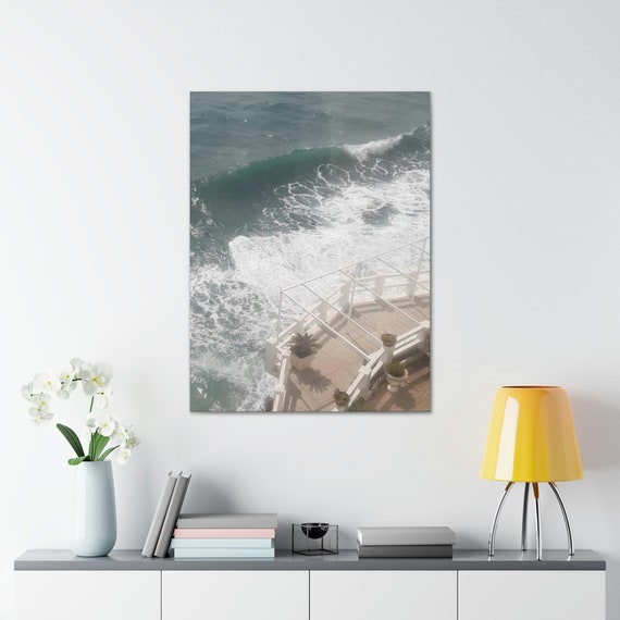 Caleta Hotel Ocean View vantage waves photography breaking Waves on shore, Ocean view lovers moving home gift Christmas Home gift.