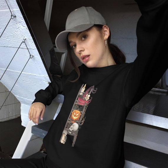 Personalized Halloween Spooky Unisex Sweatshirt.