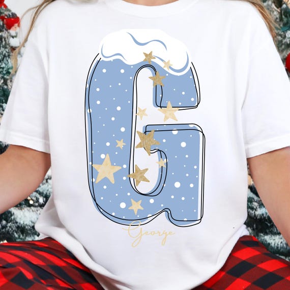 Personalized Santa Family Matching Comfort Colors Christmas T-Shirt