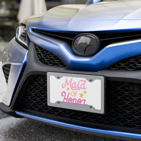 Vanity License Plate Sign – Personalised & Fun