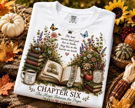 Teacher Reading Shirt, Kindergarten Teacher Gift, Every Story Grows a Mind Tee, Floral Teacher Shirt, Comfort Colors Teacher Mum Tees.