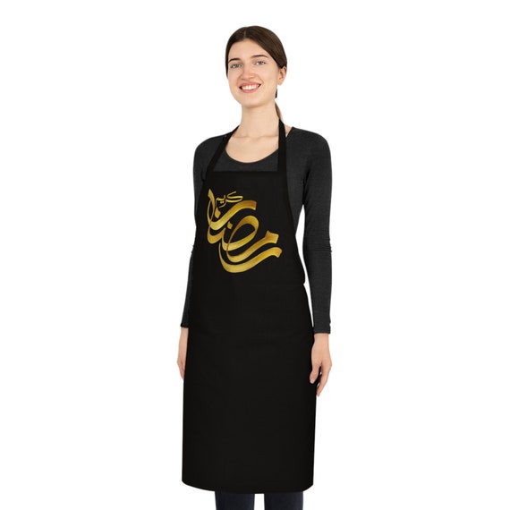Ramadan Kareem Cotton Apron Ramadan Mubarak Cooking Accessors Gift for her