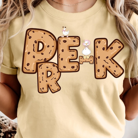 Comfort Colors® Kindergarten Teacher Shirt, Back to School Teacher Tee, Pre-K Teacher Shirt, Kinder Crew Shirt, Teacher Goose Shirt
