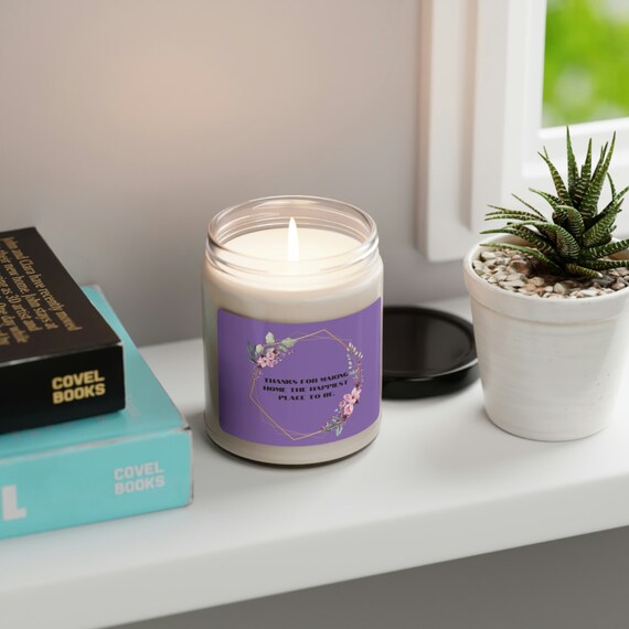 Scented Soy Candle, 9oz Scented Soy Candle, 9oz, mother's day gift for mum gift for grandma