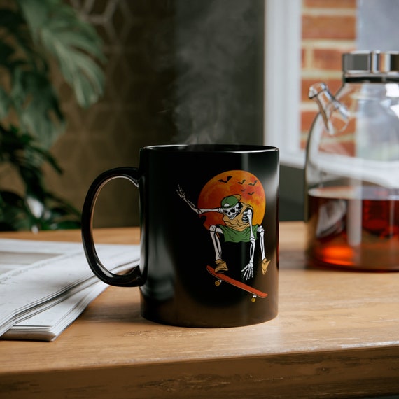 Halloween Personalised Mugs, Halloween Cups, Halloween Gifts Kids, First Halloween Gifts, Halloween Enamel Mug, Halloween Decor Accessories