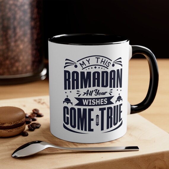 Ceramic Mug 11oz, Ramadan Mug Gift for her, Gift for him, Ramadan Gift, Mother's gift, Ramadan Dad gift, Eid Gift