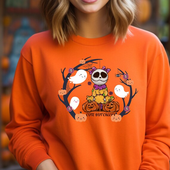 Halloween Personalised Sweatshirt Personalized Family Sweatshirts Custom Unisex Sweatshirt Cute Ghost Shirt Reading Books Lovers