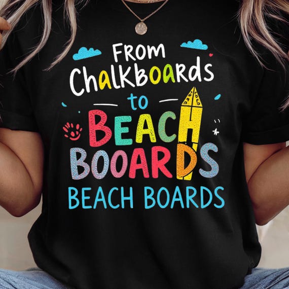 Comfort colours personalized end off year teacher surfing holiday shit Unisex.