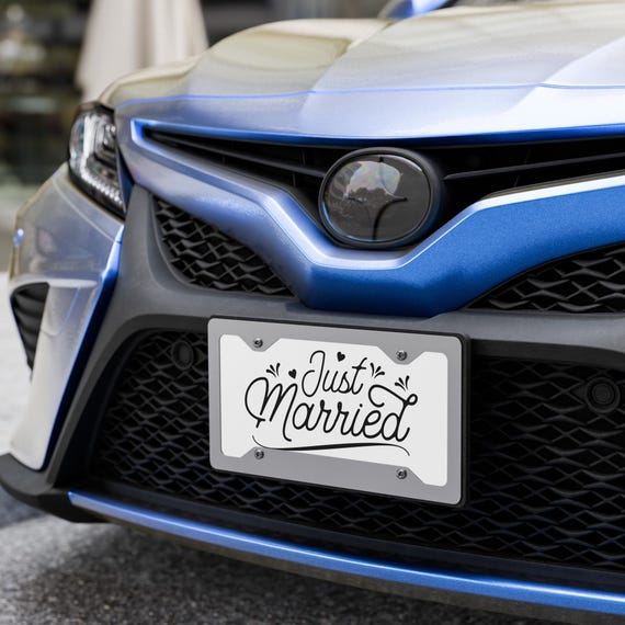 Vanity License Plate Sign – Personalised & Fun