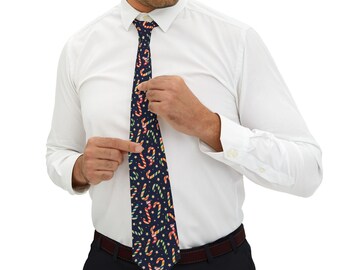 Festive Christmas Necktie: Fun Holiday Party Accessory