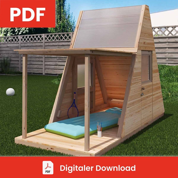 children's playhouse | DIY building instructions / blueprint