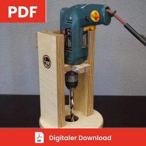 drill stand | DIY building instructions / blueprint