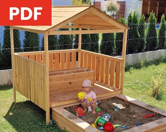 Sandpit | DIY building instructions / blueprint