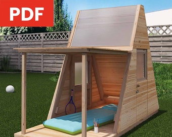 children's playhouse | DIY building instructions / blueprint