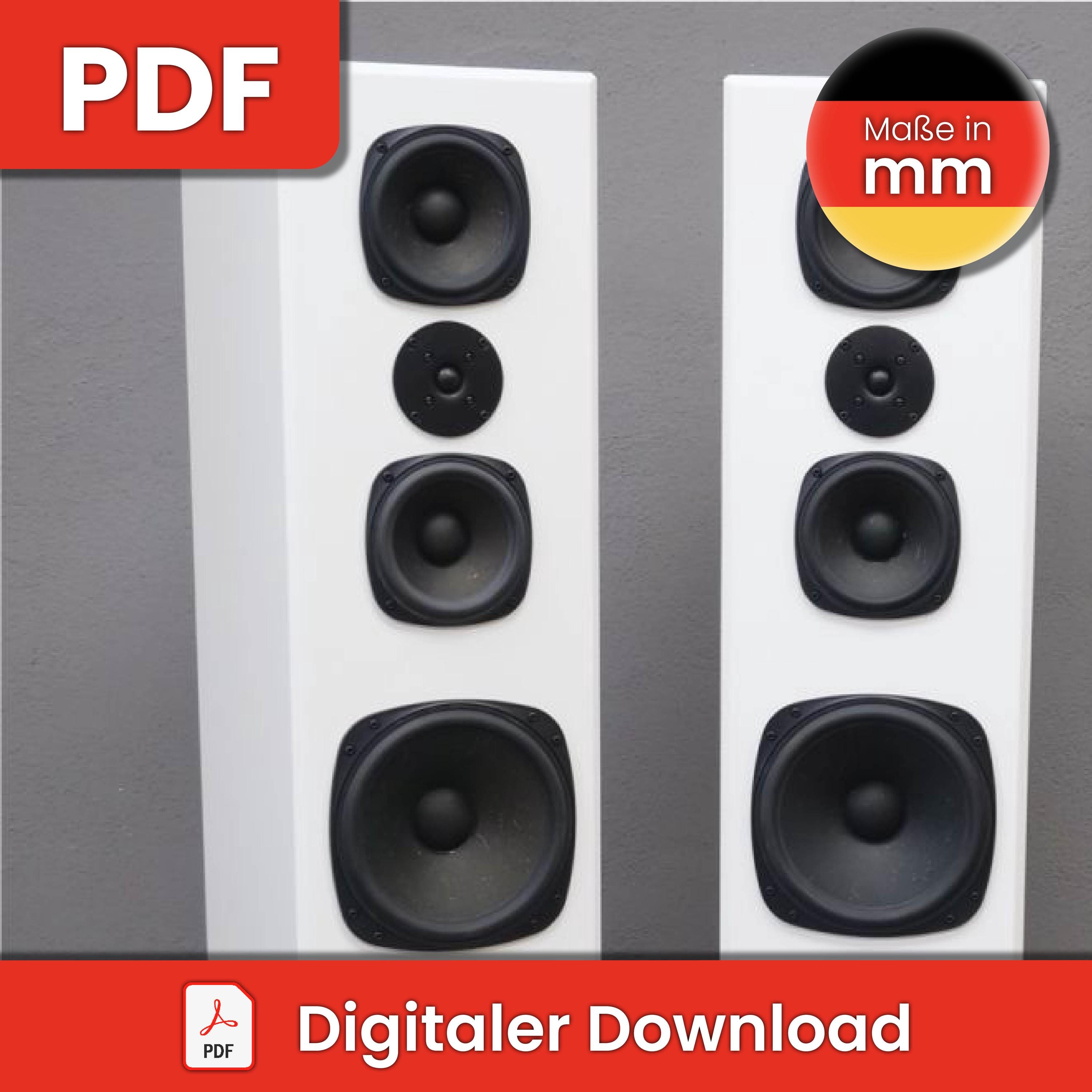 Grille En Tissu Pour Haut-parleur - 16 Coloris Disponibles, Pour Restauration Radio Ou Sono