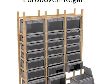 Euroboxen-Regal