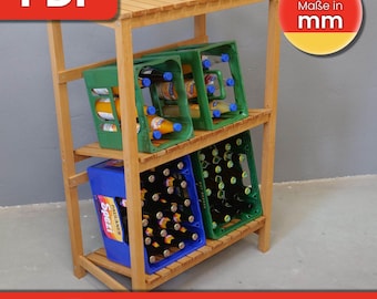 Getränkeregal | DIY Bauanleitung / Bauplan