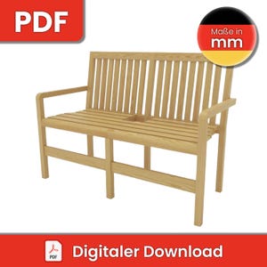 Stapelbank | DIY Bauanleitung / Bauplan