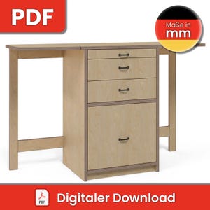 Minibüro | DIY Bauanleitung / Bauplan
