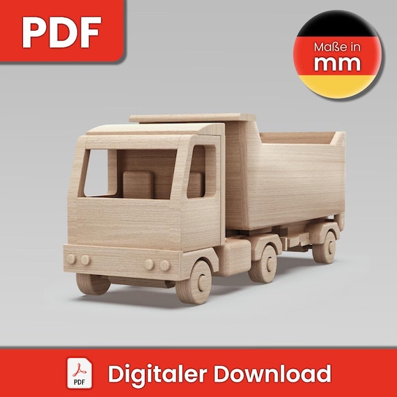 Holzlaster | DIY Bauanleitung / Bauplan - Etsy Canada Holzlaster | DIY Bauanleitung / Bauplan - Etsy Canada
