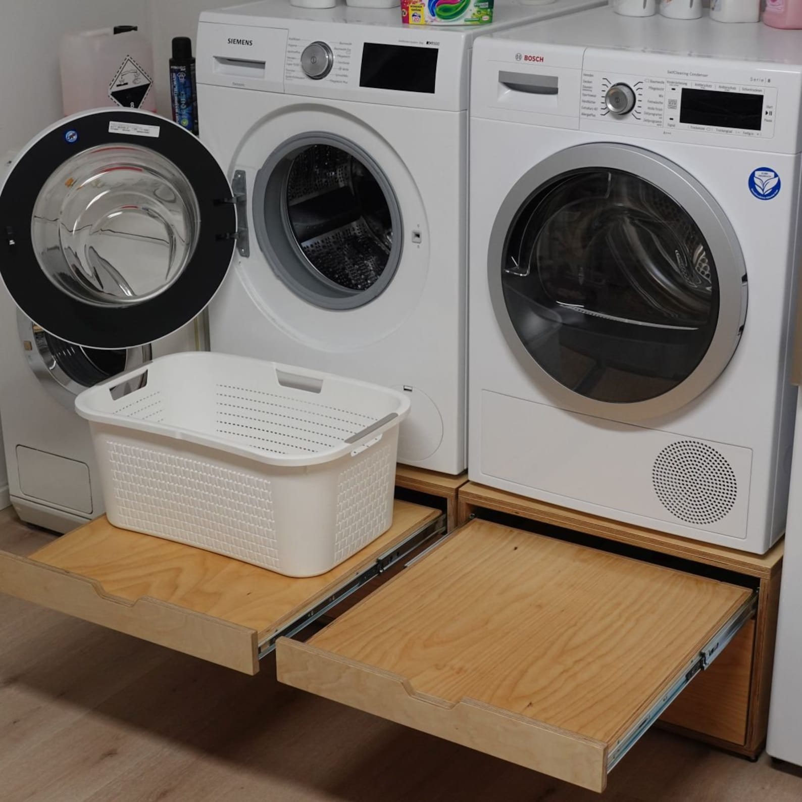 Faszinierend Waschmaschinen Podest Ikea Hack Ebenbild