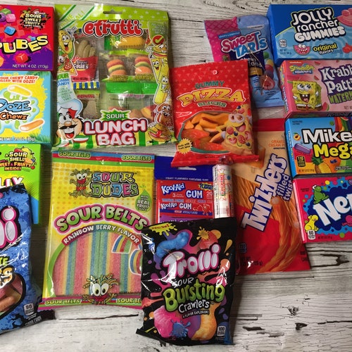 Mixed Mystery Candy Box Sour and Sweet Etsy