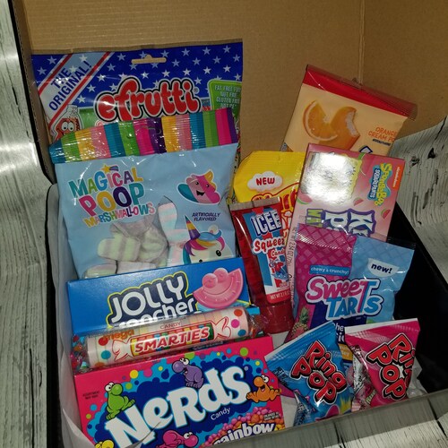 Candy Shack Mystery Box Surprise Candy Box Mystery Candy Etsy