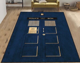 Doctor Who Area Rug - Etsy
