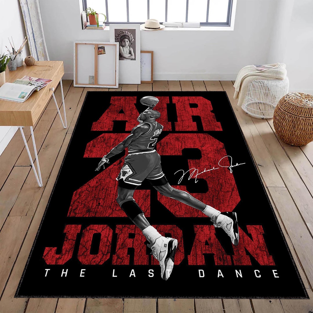 Air Jordan Rug Michael Jordan Rug the Last Dance Rug 23 Etsy