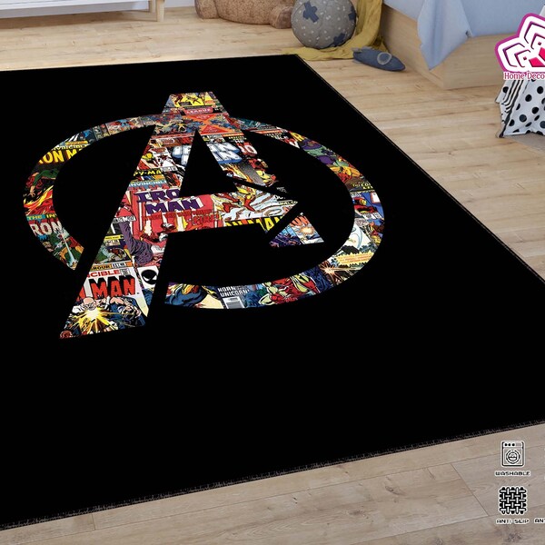 Avengers Rug - Etsy