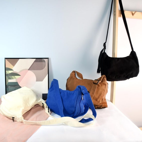 Cotton canvas messenger hot sale bag