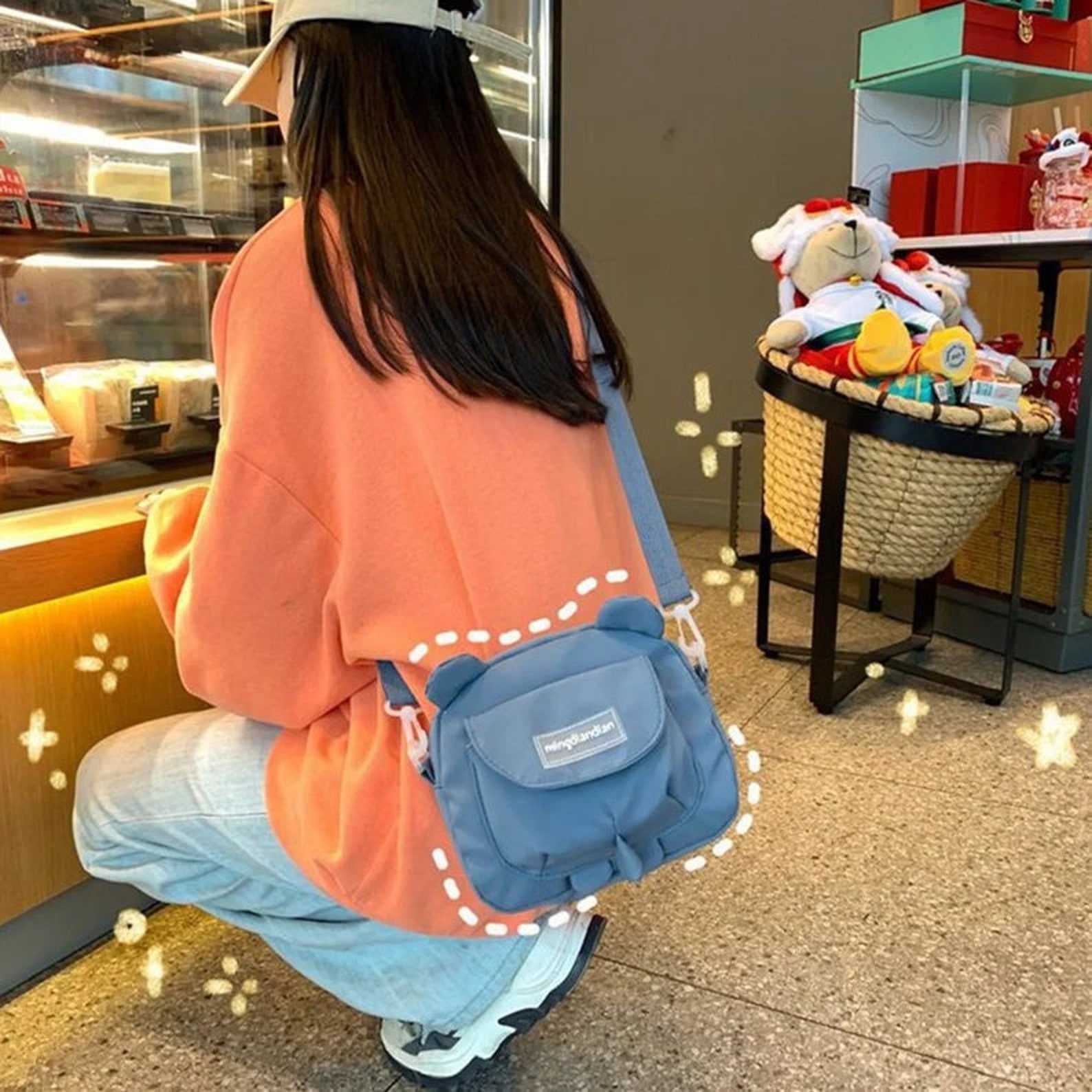 Cute Mini Crossbody Bag Cute Shoulder Bag Student Shoulder Etsy