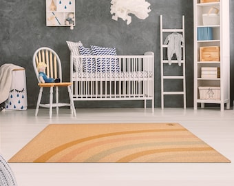 Natural Baby Cork Play Mat, Large Nursery and Playroom Rug, Eco-Friendly, Antimicrobial, Hypoallergenic, Non-Slip