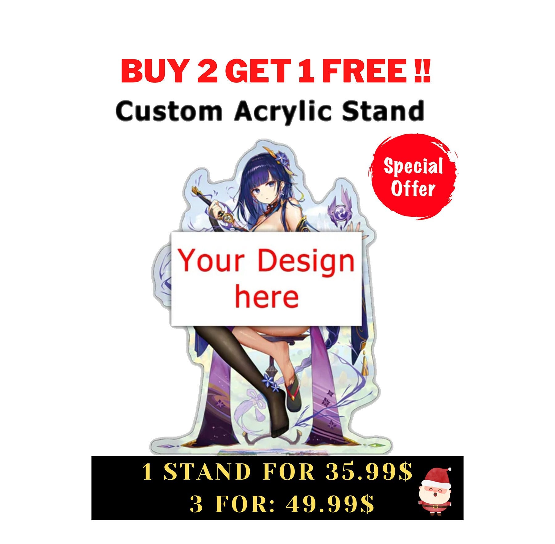 Custom Acrylic Anime Stand Figurine Standee Rainbow - Etsy Custom Acrylic Anime Stand Figurine Standee Rainbow - Etsy