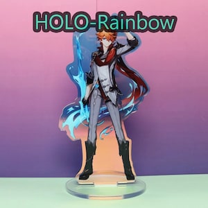 holo rainbow acrylic custom