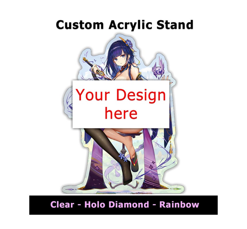 custom acrylic anime stand manga