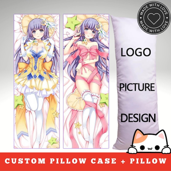 Custom Made Dakimakura, Pillow and Pillow Case, Body Pillow Cover, Anime Pillow Case