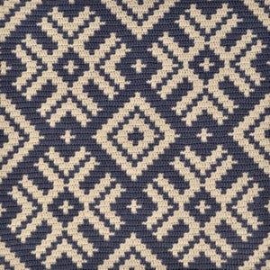 Crochet Pattern Ethnic, Mosaic Overlay, Placemat Table Runner Wall Art Blanket, Universal Pattern, Twinned Rose Bloom