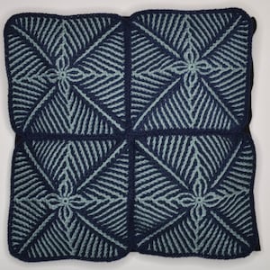 PATTERN - Granny Square - SOOTHE - Brioche Crochet