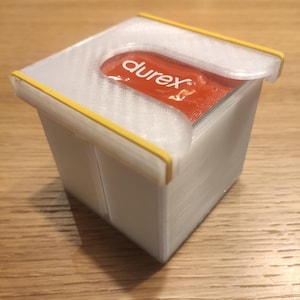 3D printed condom dispenser &quot;Ejector3000&quot; white