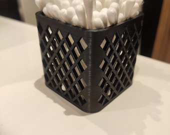 3D printed cotton swab holder