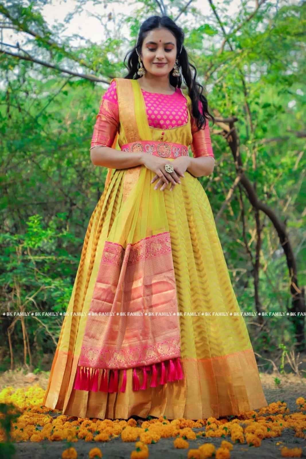 Pattu Dresses - Etsy