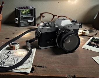 Yashica Sequelle Unique Movie-camera-style 35mm Still Camera, 1962