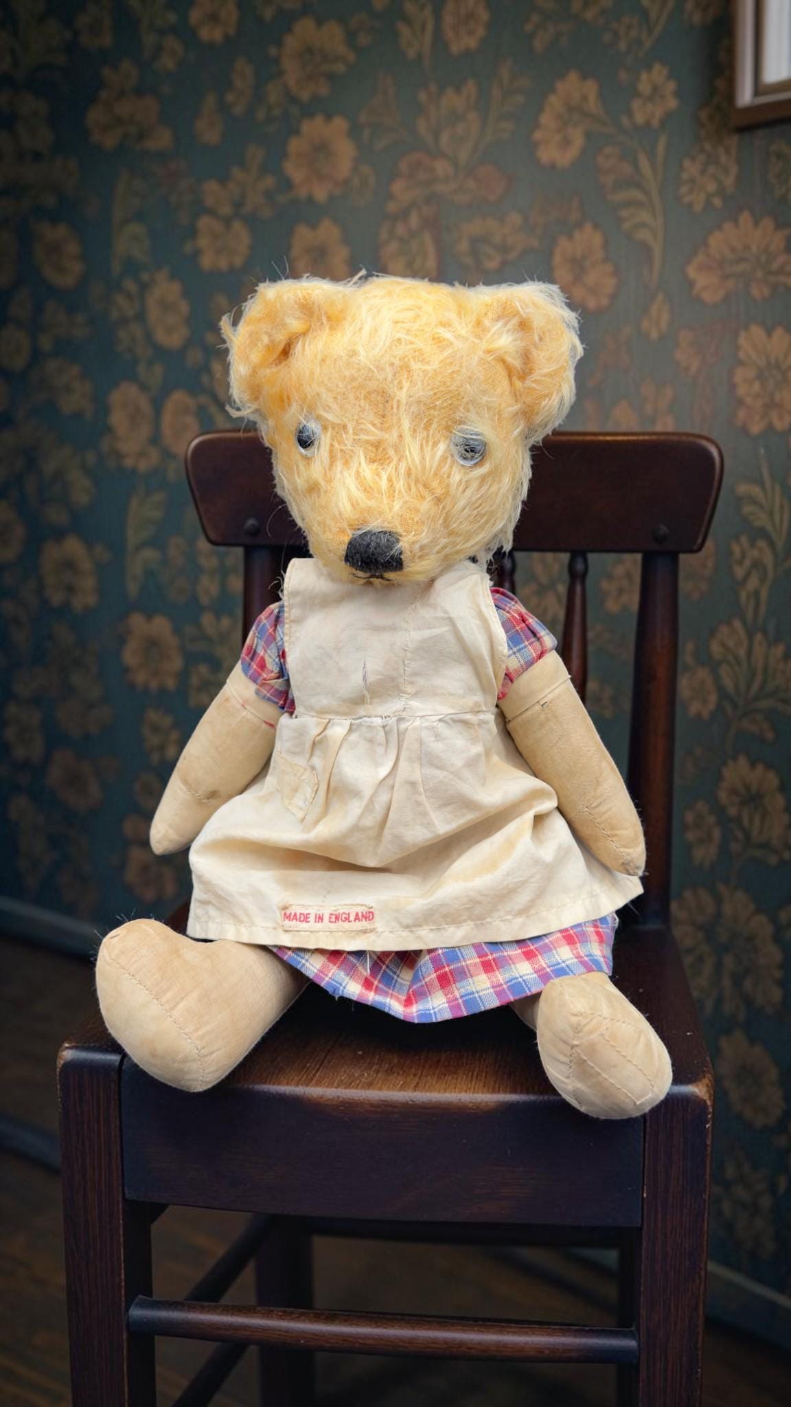 Antique English Teddy Bear - Etsy