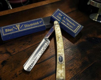 Vintage Giesen & Forsthoff Adoration Straight Razor 295 5/8 Solingen Germany w/ Box – Free Shipping USA