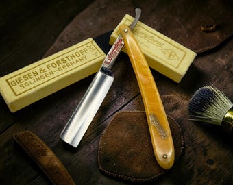 Vintage Solingen Straight Razor Adoration 295 5/8 Germany w/ Box – Free Shipping USA