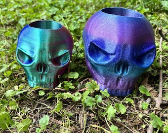 Skull Planter/Vase/Item Holder STL File