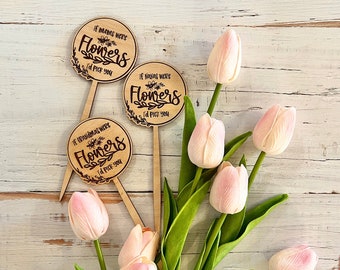 Mors dag-blomval SVG: Laserskuren fil (digital nedladdning)
