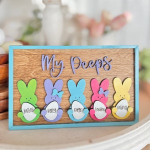Mes amis, plaque personnalisée également « Nos amis » disponible dans le dossier. Téléchargement de décoration de Pâques glowforge, cricut, fichier Silhouette découpé au laser SVG