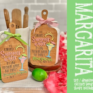 Margarita, fresa, lima, Cinco de mayo, verano, forma de tabla de cortar para cortadores láser, archivo digital svg glowforge cricut silueta